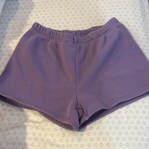 TNA Cozy fleece shorts